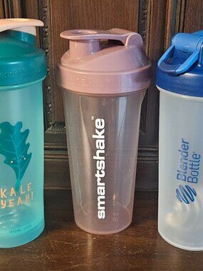 3 for $8 - Blender Bottle / Smart Shake for Protein Mix/Pre-Workout/Meal Replace
